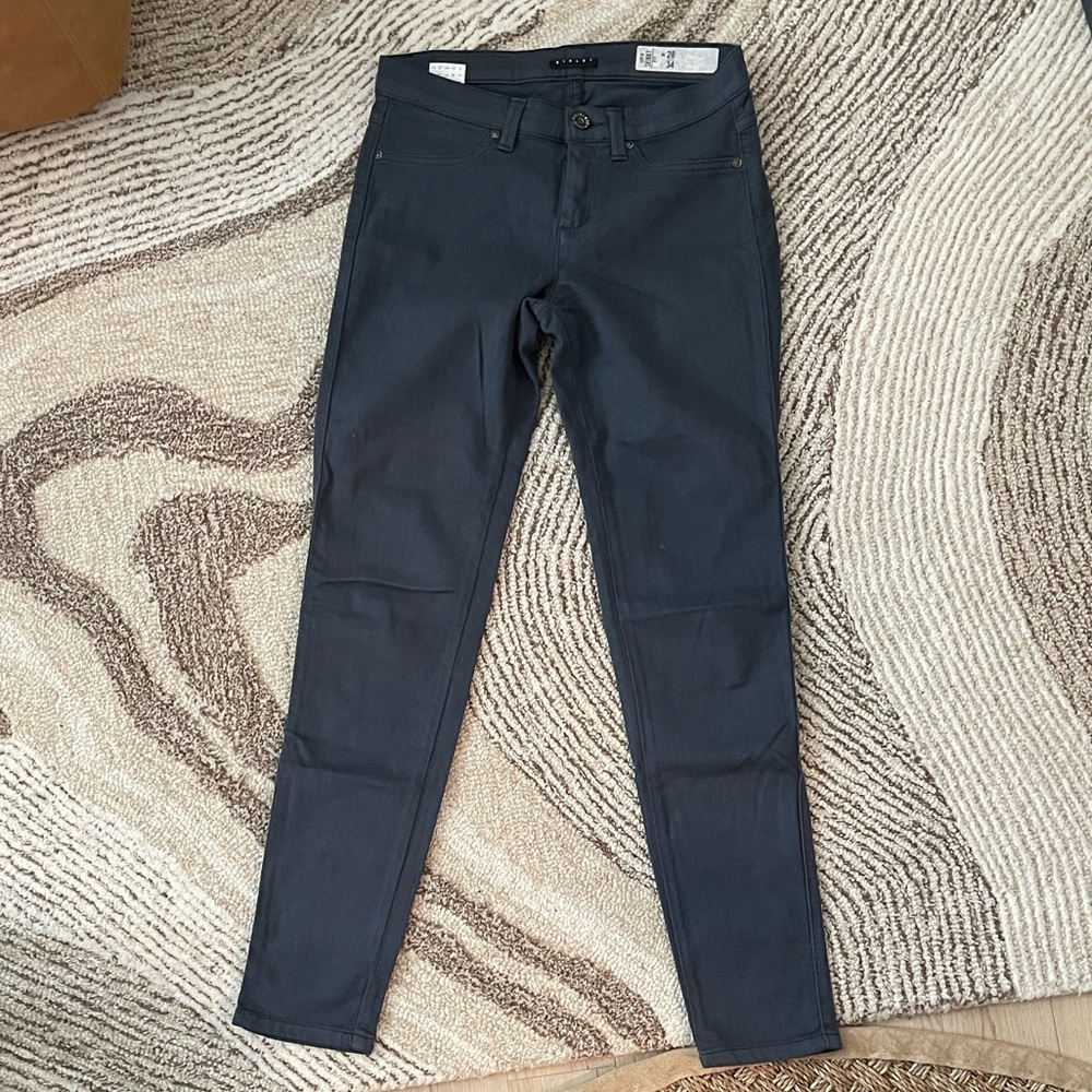 Sisley Dark Gray/blue super skinny Trousers